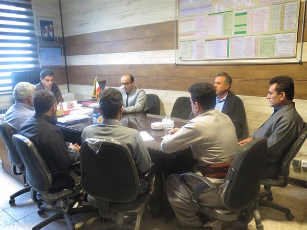 برگزاری جلسه توجیهی نیرو های حفاظتی ( نگهبانان) شبکه بهداشت و درمان شهرستان ثلاث باباجانی