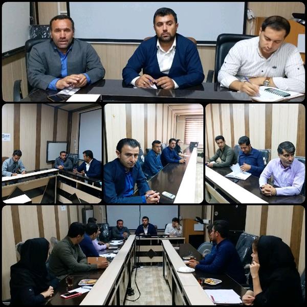 جلسه شورای بهداشت شهرستان در شبکه بهداشت برگزار گردید.