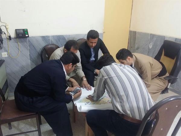 جلسه مسئولین شبکه بهداشت و درمان با شهرداری شهر تازه آباد