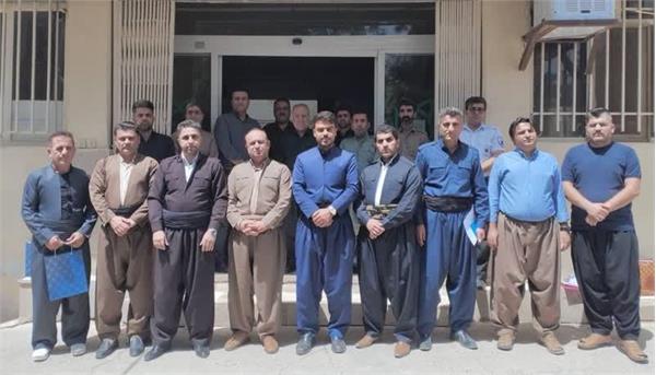 برگزاری مراسم روز خبرنگار در شبکه بهداشت و درمان شهرستان ثلاث باباجانی