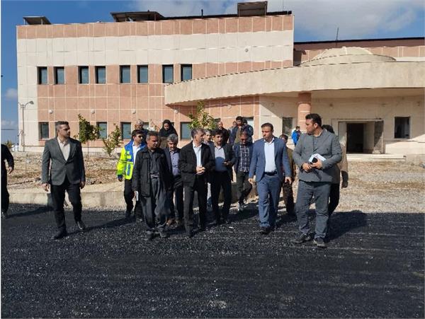 بازدید رئیس دانشگاه علوم پزشکی کرمانشاه از پروژه‌های عمرانی حوزه سلامت شهرستان ثلاث باباجانی