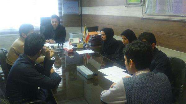 برگزاری کمیته تجویز منطقی دارو در دفتر کاری سرپرست مرکز بهداشت شهرستان