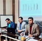 جلسه مشترک نمایندگان وزارت نیرو و آبفا در مرکزبهداشت شهرستان ثلاث باباجانی برگزار شد.
