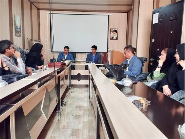 پایش تیم مدیریتی معاونت بهداشتی دانشگاه  علوم پزشکی کرمانشاه از مرکز بهداشت شهرستان ثلاث باباجانی