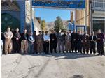 حضور مدیر و پرسنل شبکه بهداشت و درمان ثلاث باباجانی در راهپیمایی یوم‌الله 13آبان 1404